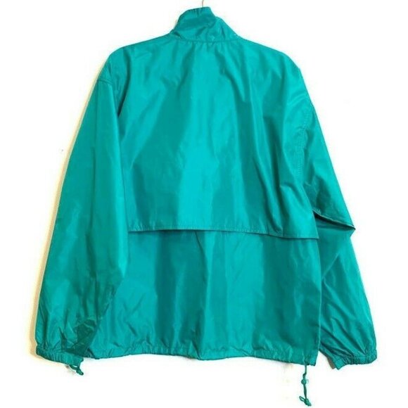 Vintage Woolrich Men L Windbreaker Jade Green - Picture 2 of 6